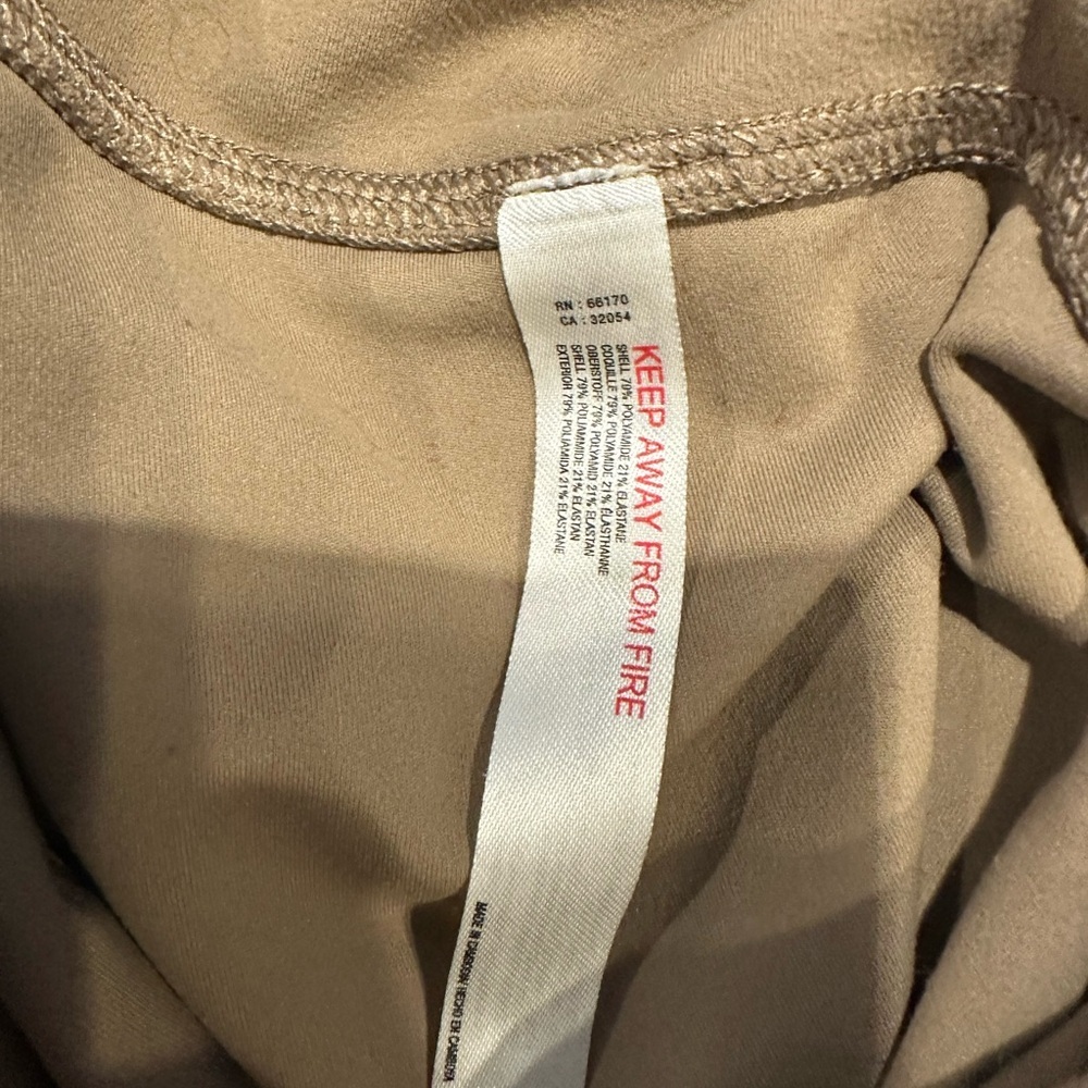 FP Movement Never Better Tan 7/8” Leggings Excellent Cond. Size XS - Picture 6 of 7